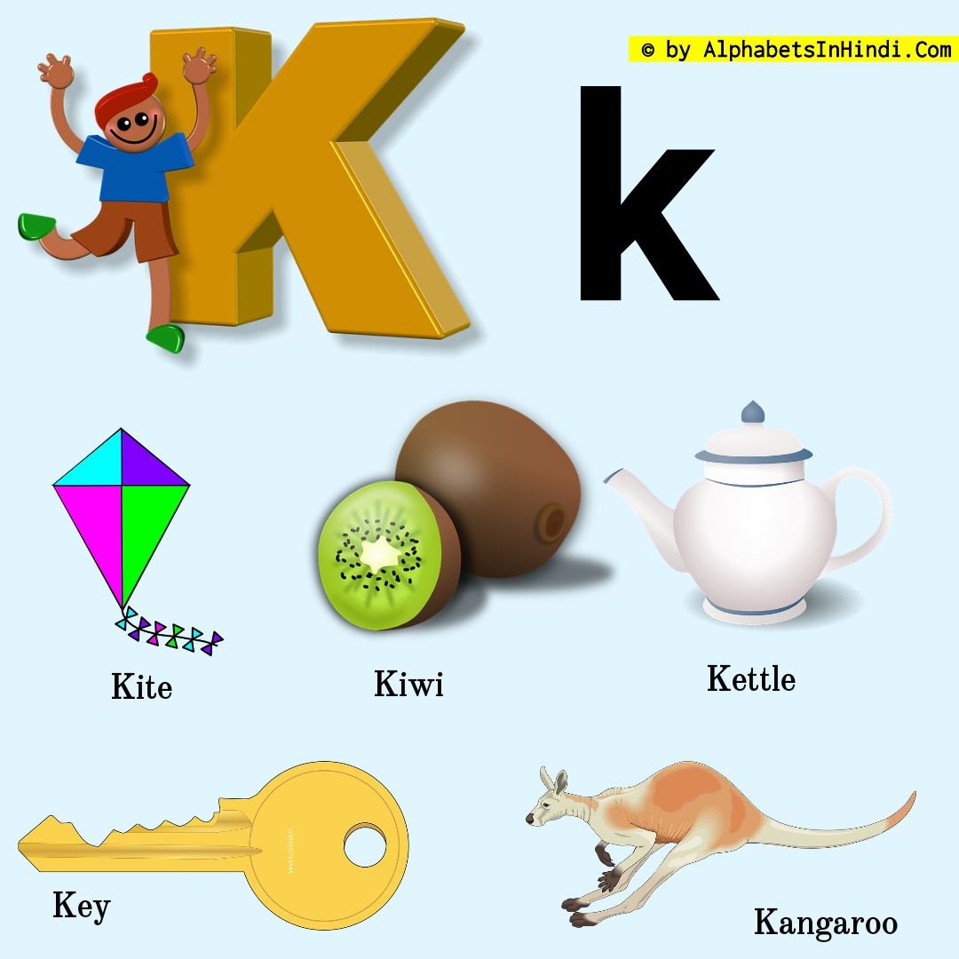 Basic Words That Start With Letter K