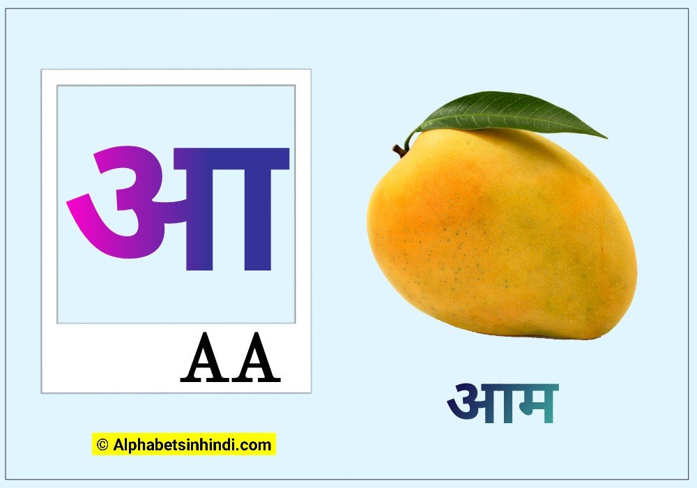 आ से आम
