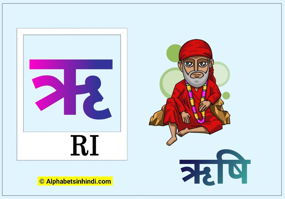 ऋ से ऋषि